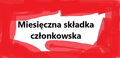 Miesięczna składka członkowska